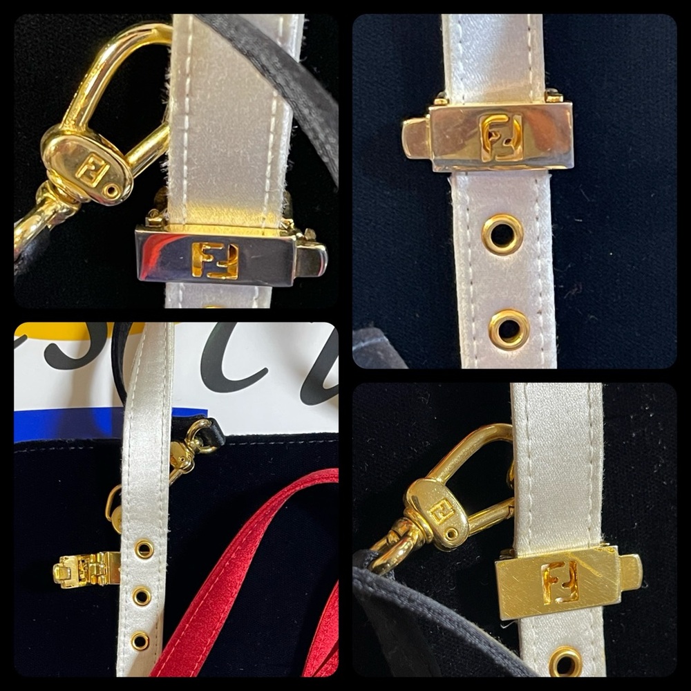Rare Fendi Borsa 2 Manici Piccola
Velluto Liscio w/5 Interchangeable Str… - Picture 12 of 16